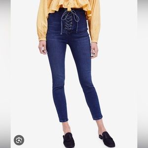 Free People high rise jeans